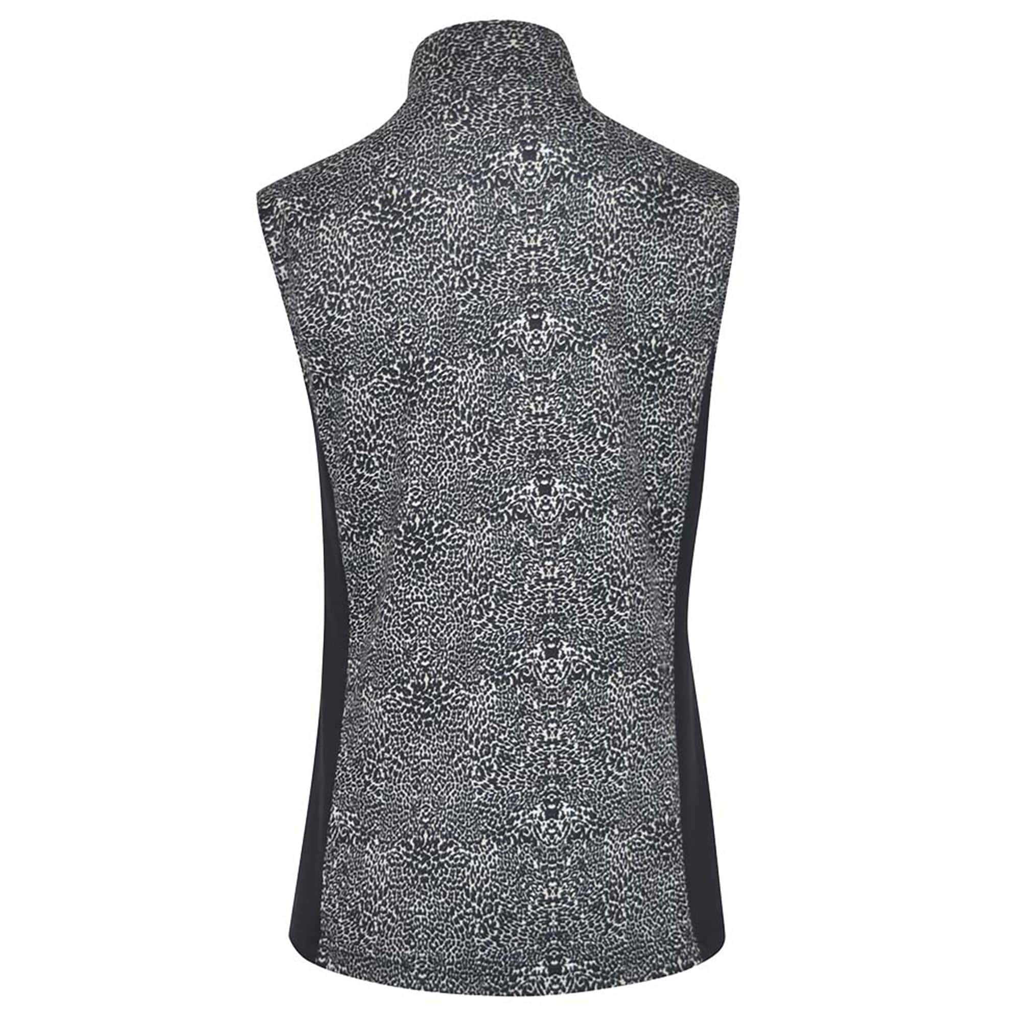 Pure Golf Emily Sleeveless Polo Shirt Black